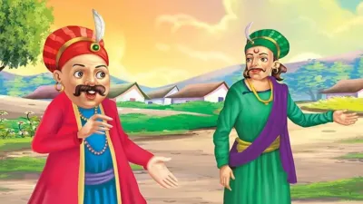 अकबर और मोम का शेर: बीरबल की बुद्धि का जलवा! चतुराई की जीत कहानी